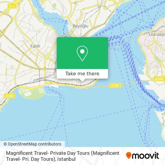 Magnificent Travel- Private Day Tours map