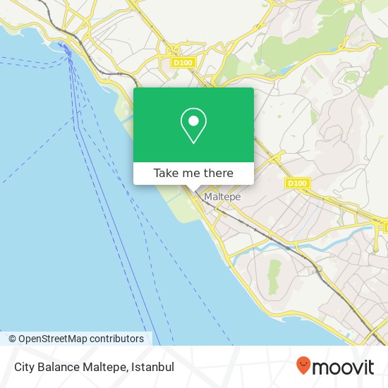 City Balance Maltepe map