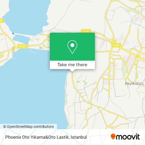 Phoenix Oto Yıkama&Oto Lastik map