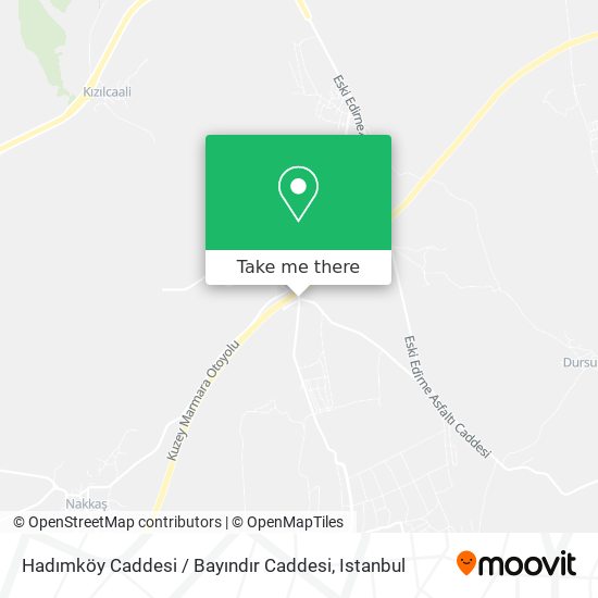 Hadımköy Caddesi / Bayındır Caddesi map