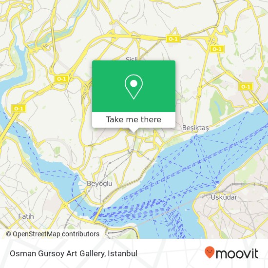 Osman Gursoy Art Gallery map