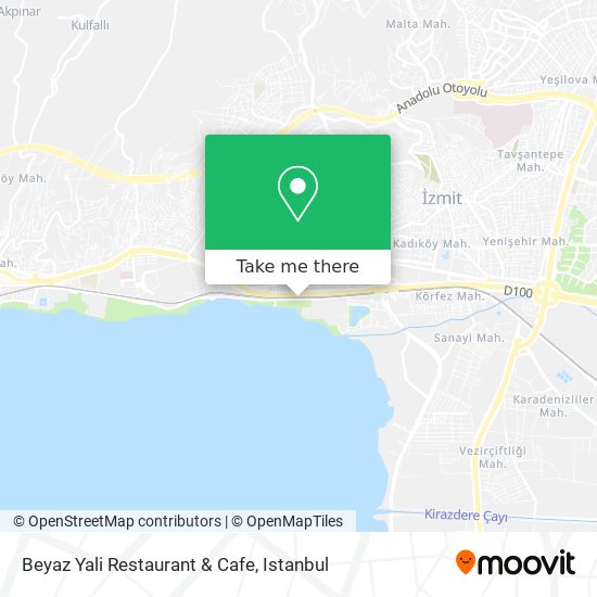 Beyaz Yali Restaurant & Cafe map