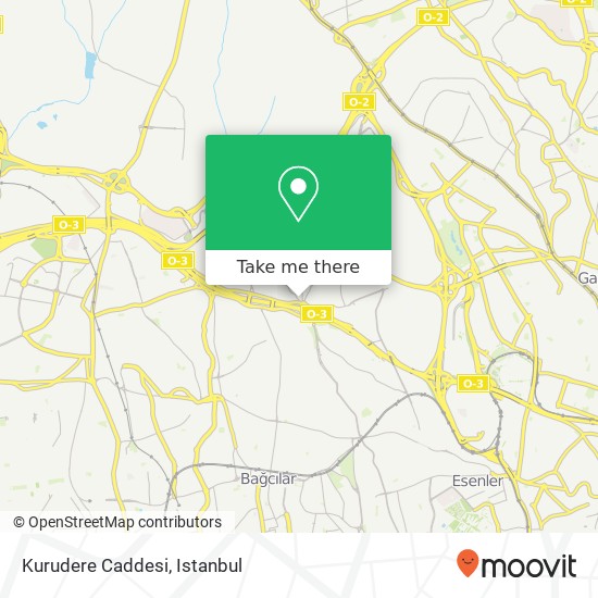 Kurudere Caddesi map