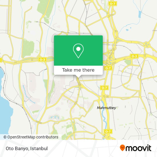 Oto Banyo map