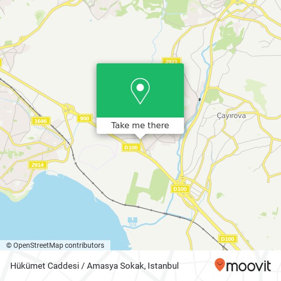 Hükümet Caddesi / Amasya Sokak map