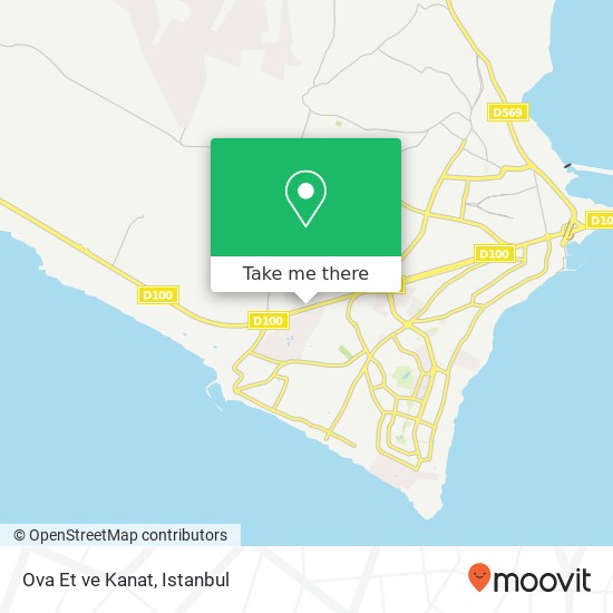 Ova Et ve Kanat map