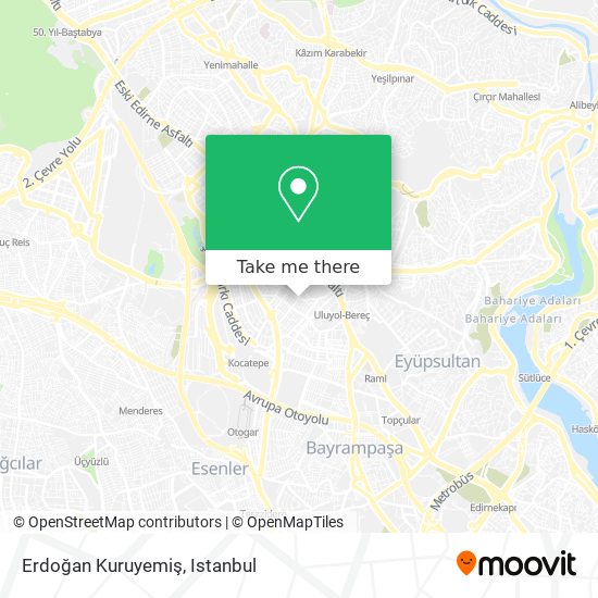 Erdoğan Kuruyemiş map