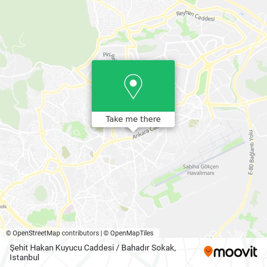 Şehit Hakan Kuyucu Caddesi / Bahadır Sokak map