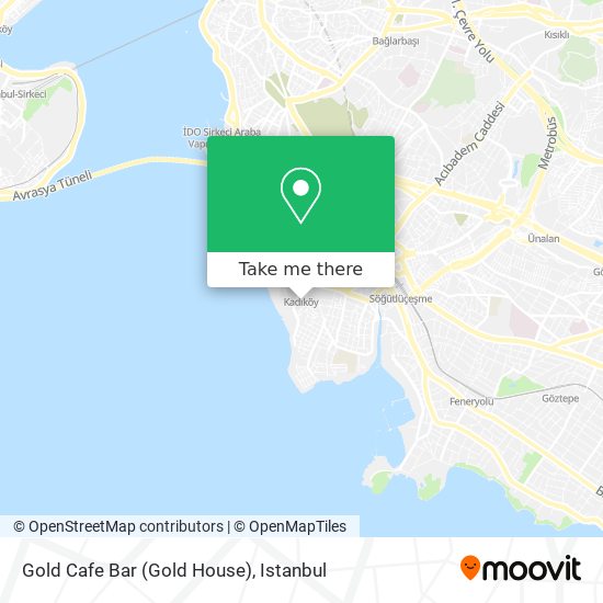 Gold Cafe Bar (Gold House) map