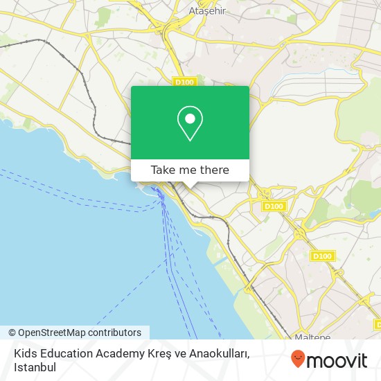 Kids Education Academy Kreş ve Anaokulları map