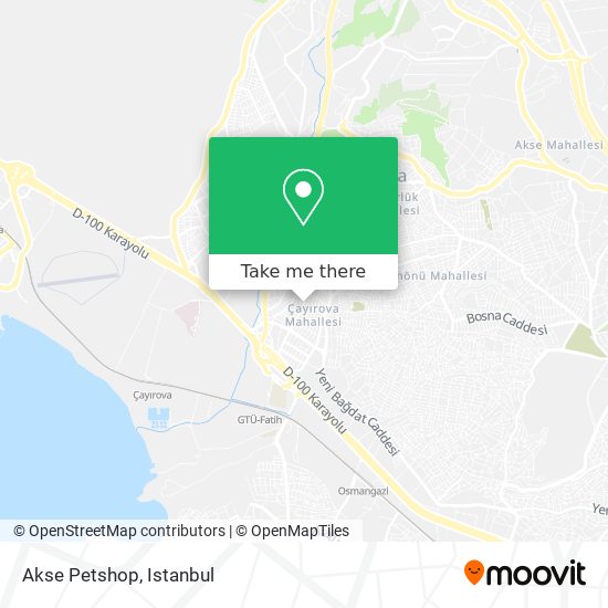 Akse Petshop map