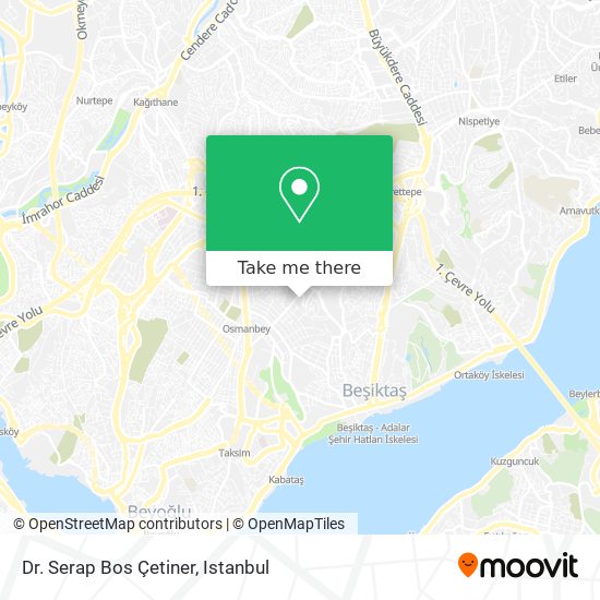 Dr. Serap Bos Çetiner map