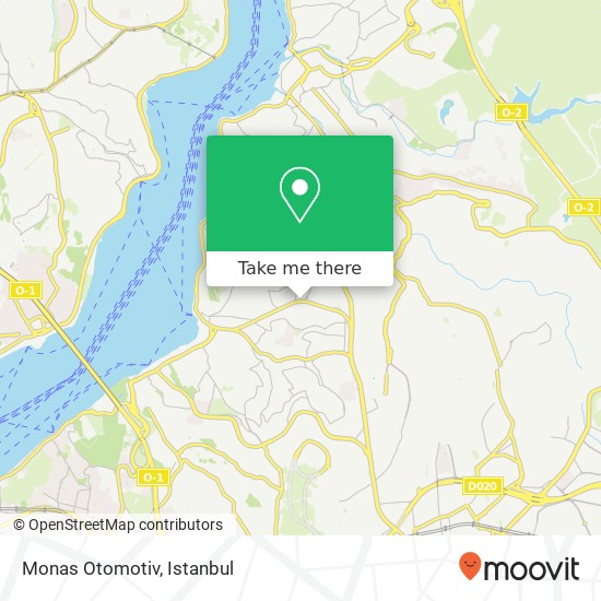 Monas Otomotiv map