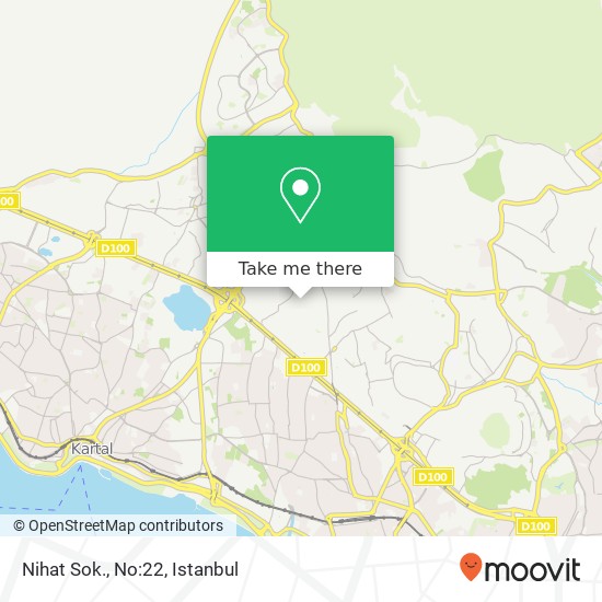 Nihat Sok., No:22 map