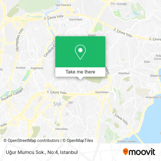 Uğur Mumcu Sok., No:4 map