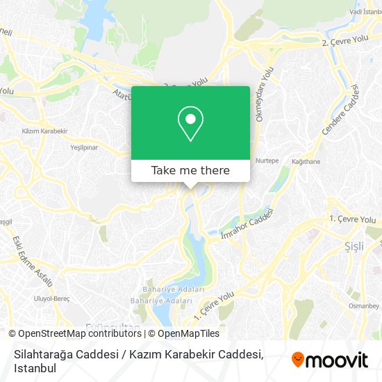 Silahtarağa Caddesi / Kazım Karabekir Caddesi map