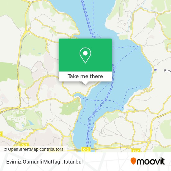 how to get to evimiz osmanli mutfagi in sariyer by bus cable car or metro