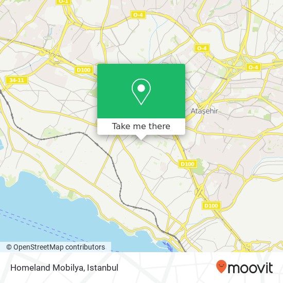 Homeland Mobilya map