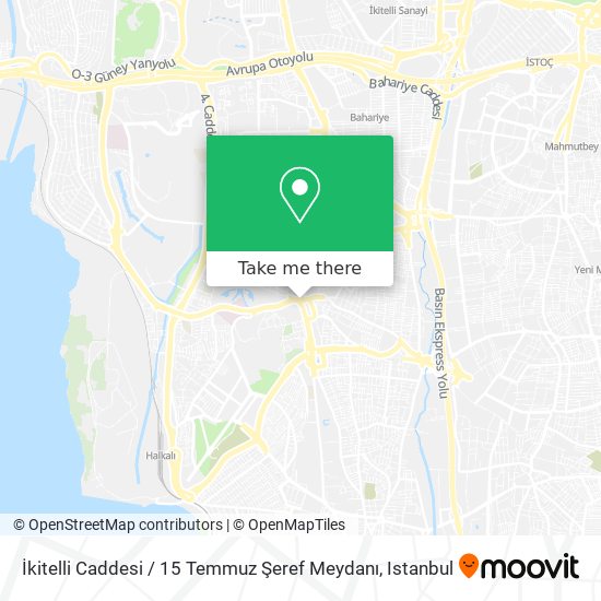 İkitelli Caddesi / 15 Temmuz Şeref Meydanı map