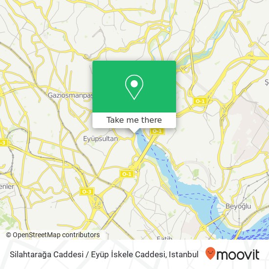 Silahtarağa Caddesi / Eyüp İskele Caddesi map