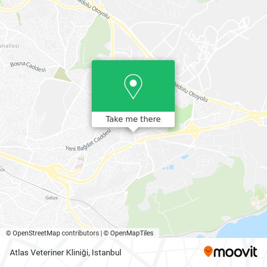 Atlas Veteriner Kliniği map