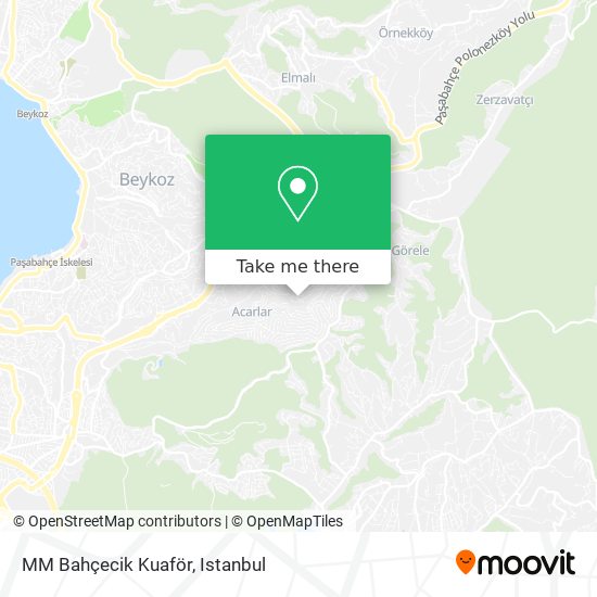 MM Bahçecik Kuaför map