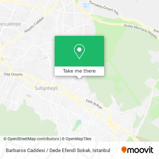 Barbaros Caddesi / Dede Efendi Sokak map