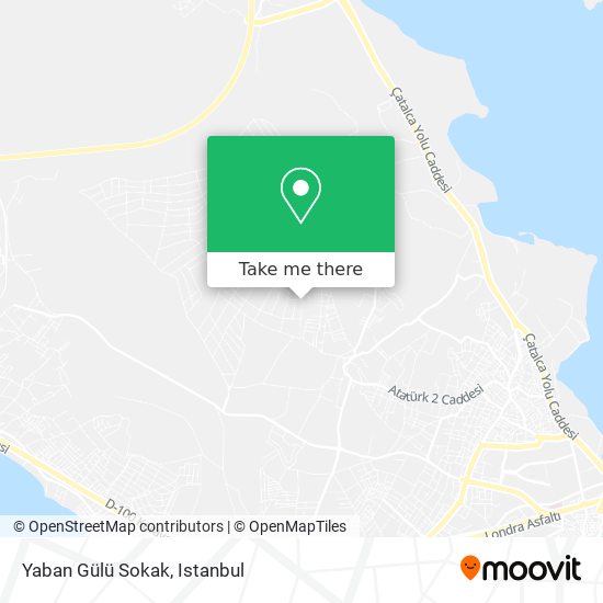 Yaban Gülü Sokak map