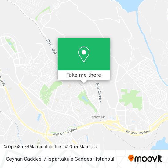 Seyhan Caddesi / Ispartakule Caddesi map