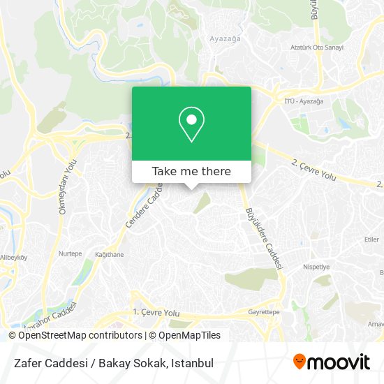 Zafer Caddesi / Bakay Sokak map