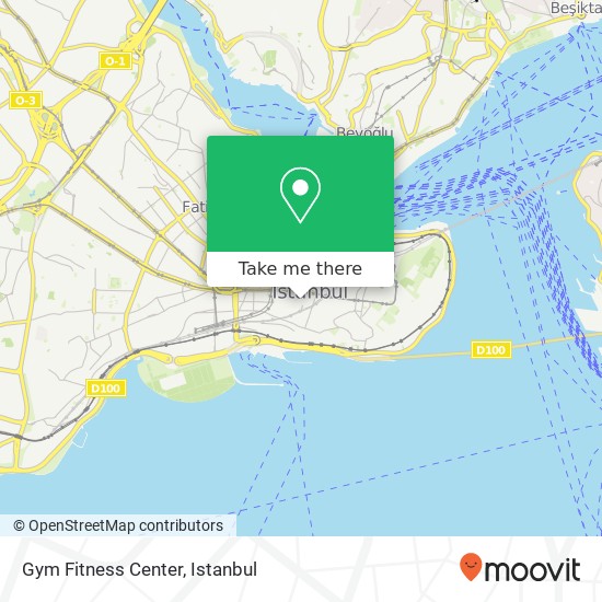 Gym Fitness Center map