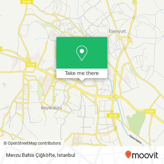 Mevzu Bahis Çiğköfte map