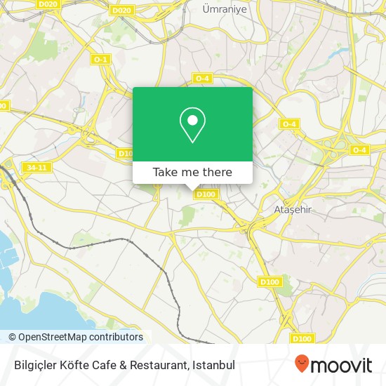 Bilgiçler Köfte Cafe & Restaurant map