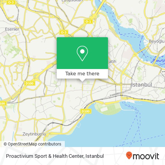 Proactivium Sport & Health Center map