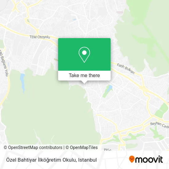 Özel Bahtiyar İlköğretim Okulu map