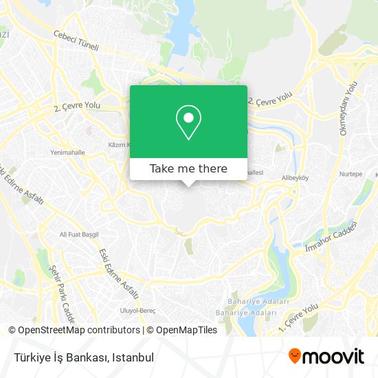 Türkiye İş Bankası map