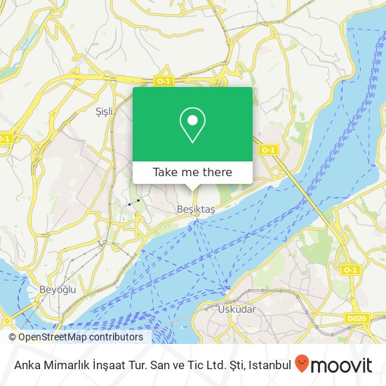 Anka Mimarlık İnşaat Tur. San ve Tic Ltd. Şti map