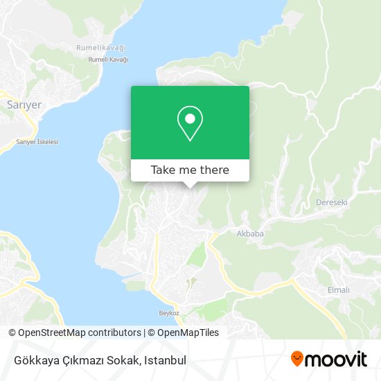 Gökkaya Çıkmazı Sokak map