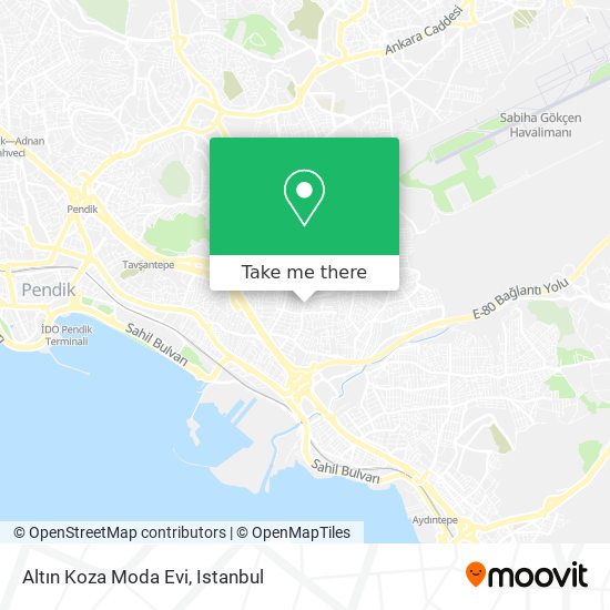 Altın Koza Moda Evi map