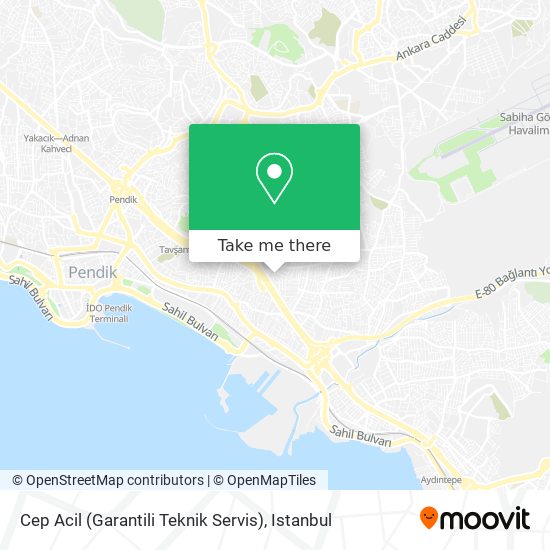 Cep Acil (Garantili Teknik Servis) map