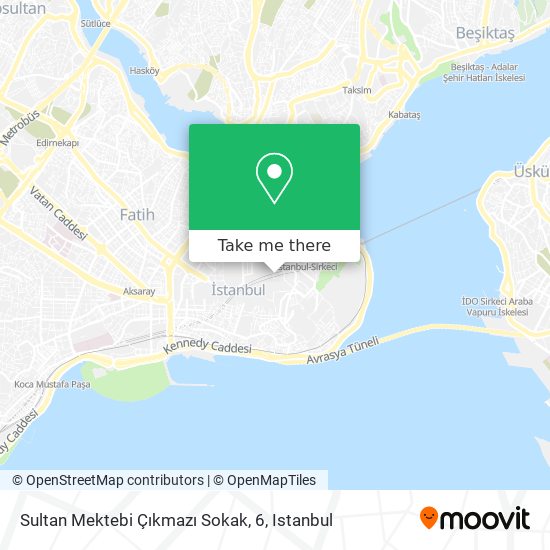 Sultan Mektebi Çıkmazı Sokak, 6 map