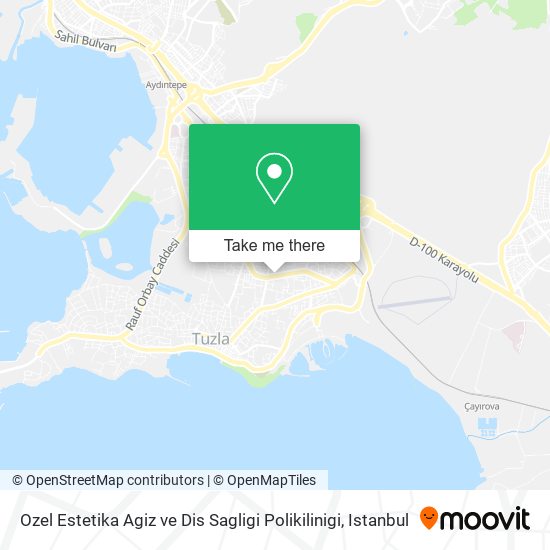 Ozel Estetika Agiz ve Dis Sagligi Polikilinigi map
