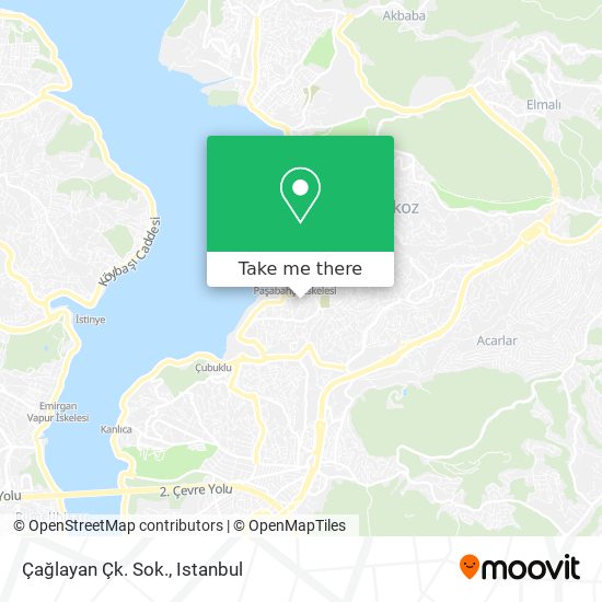 Çağlayan Çk. Sok. map