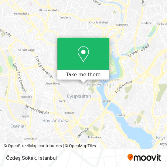 Özdeş Sokak map