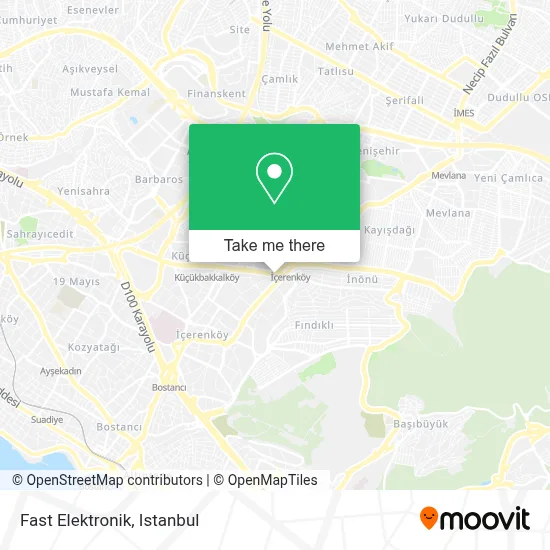 Fast Elektronik map