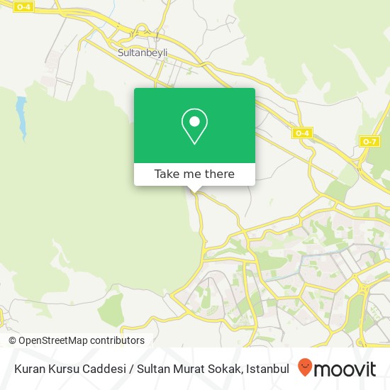 Kuran Kursu Caddesi / Sultan Murat Sokak map