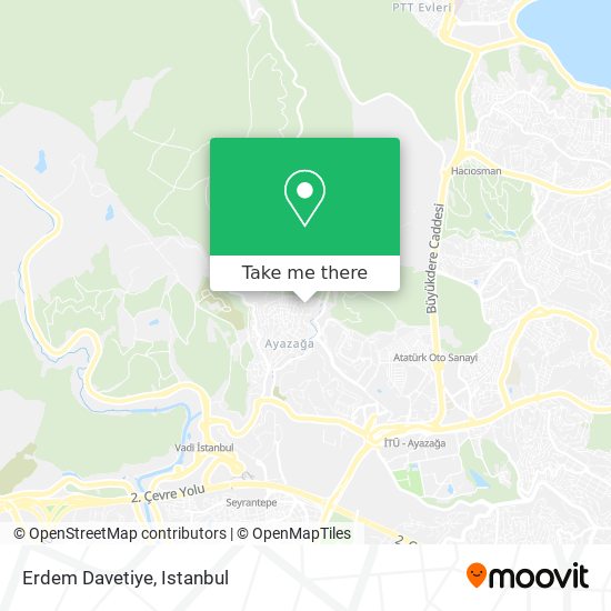 Erdem Davetiye map