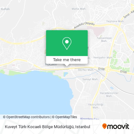 Kuveyt Türk-Kocaeli Bölge Müdürlüğü map