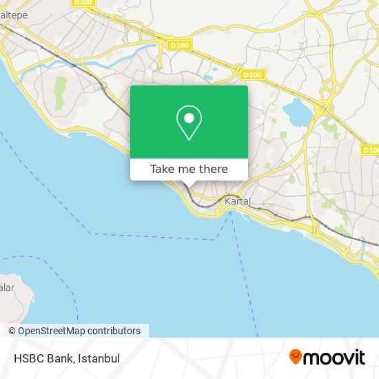 HSBC Bank map