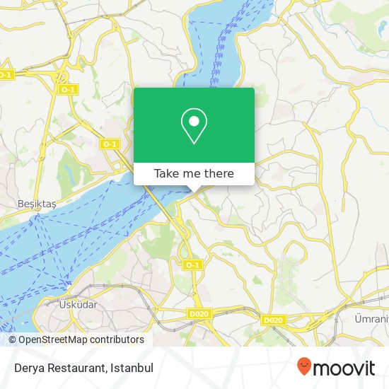 Derya Restaurant map